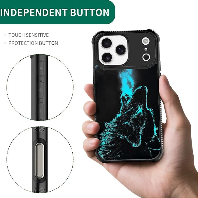 for iPhone 17 Pro Max Case, for MagSafe Graphic Design for Girl Boy Soft - Image 2