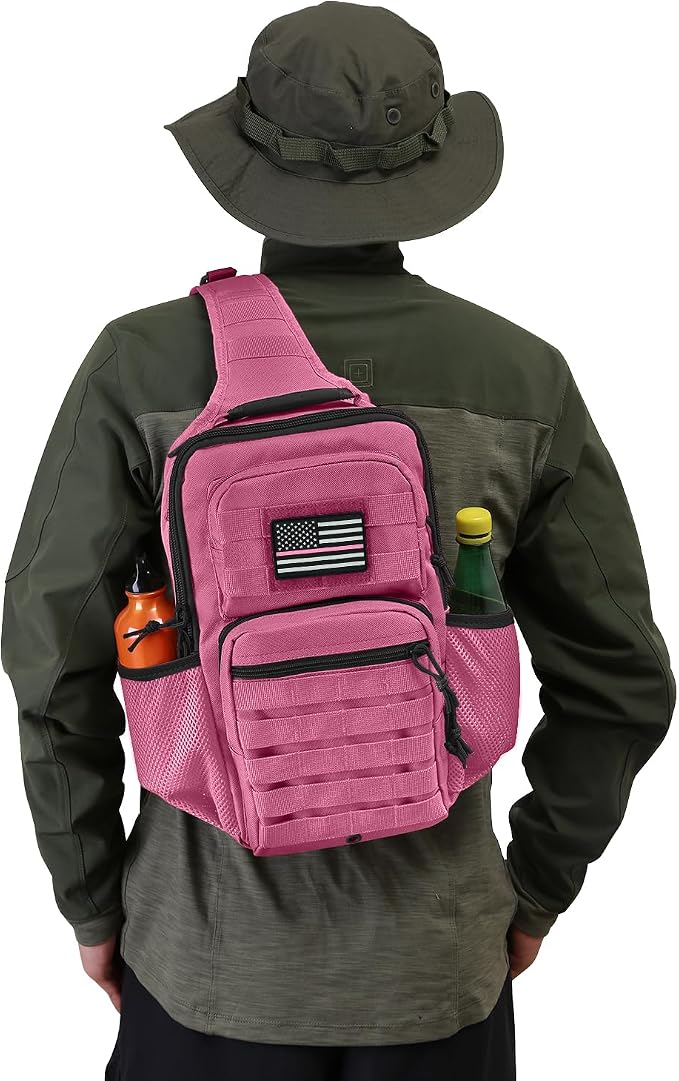 Rover Sling Pack Tactical Shoulder Sling Bag Backpack - Image 7