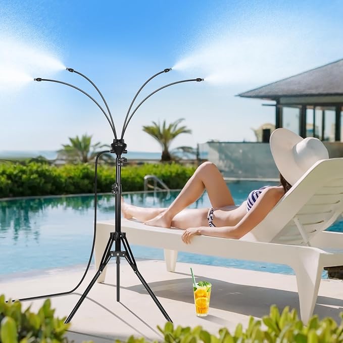 Rafow Standing Misters for Outside Patio by Rafow
