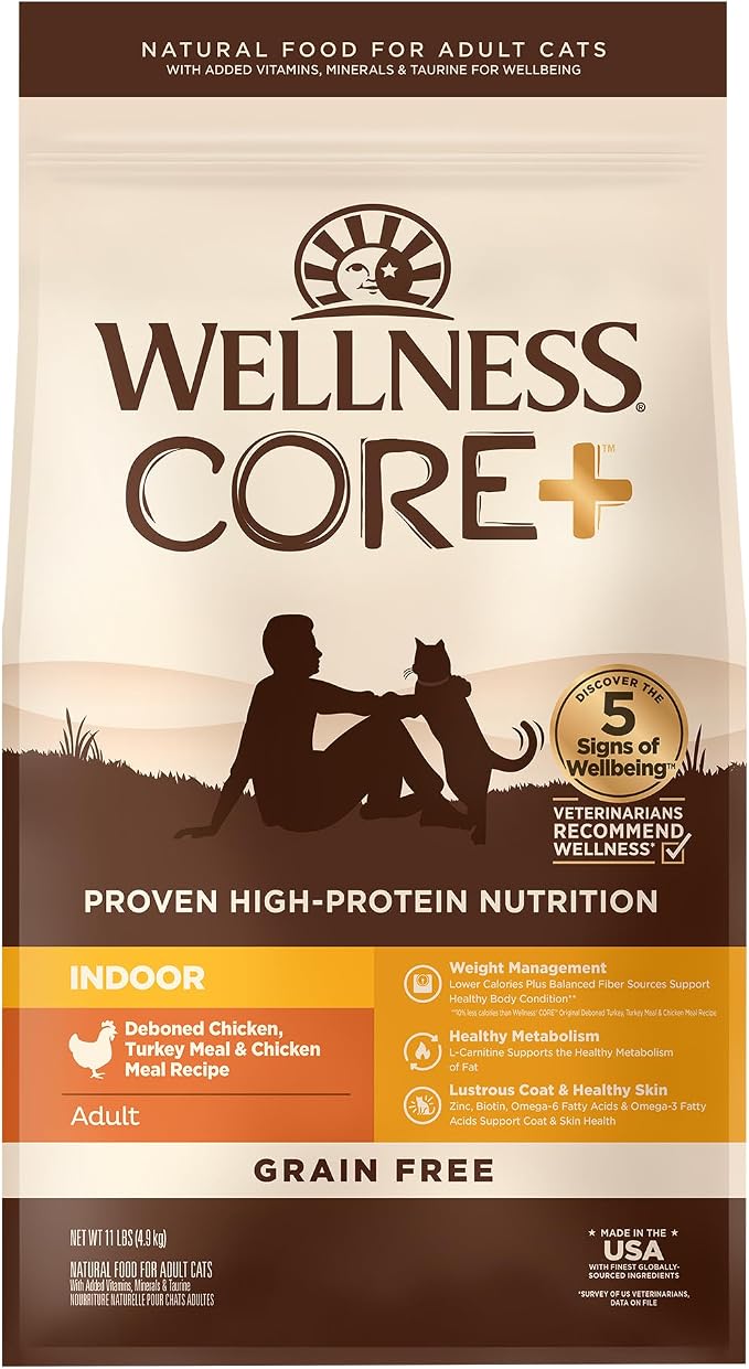 Wellness CORE+ Adult Dry Cat Food by WellnessNaturalPetFood