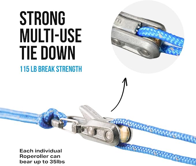 Roperoller The Original Rope Tightening Tool & Tensioner 6-Pack - Image 3