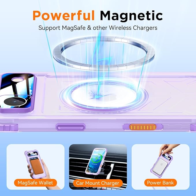 WIFORT for iPhone 17 Air Waterproof Case, - Image 4