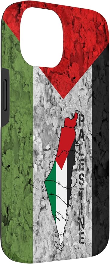 Kufiya PALESTINE Keffiyeh flag, Palestinian Map pattern Case - Image 3