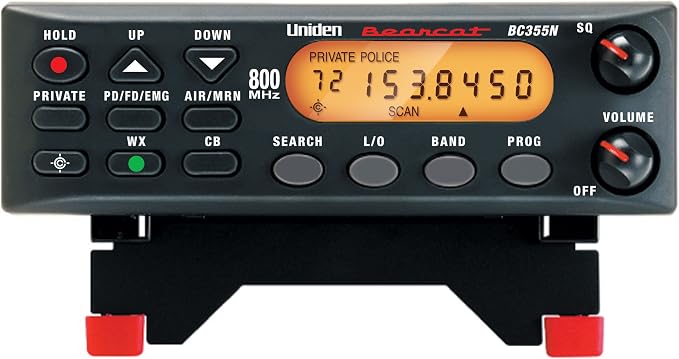 Uniden BC355N 300-Channel Base/Mobile Scanner, Close Call Capture, - Image 2