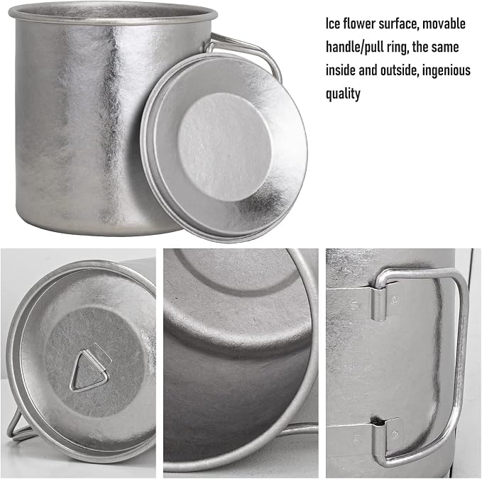 TiTo Titanium Cup Titanium Pot - Image 3