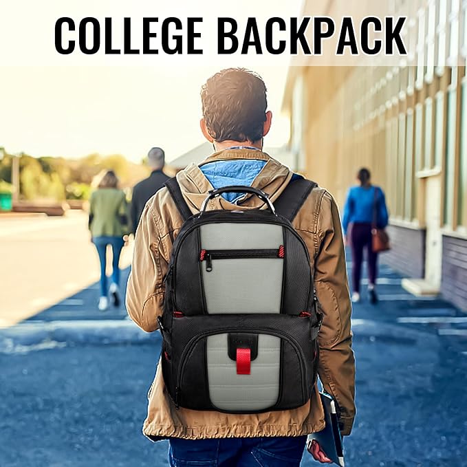 YOREPEK Large Backpack for Men, Extra Large Laptop Backpacks for Men Women - Image 6