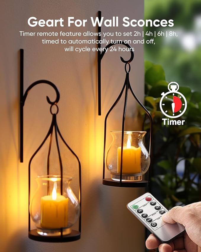 Homemory Rechargeable Flameless Candles - Image 2