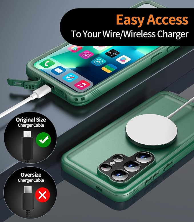 Cozycase Top Waterproof Case for Samsung Galaxy S26 Ultra - Image 14