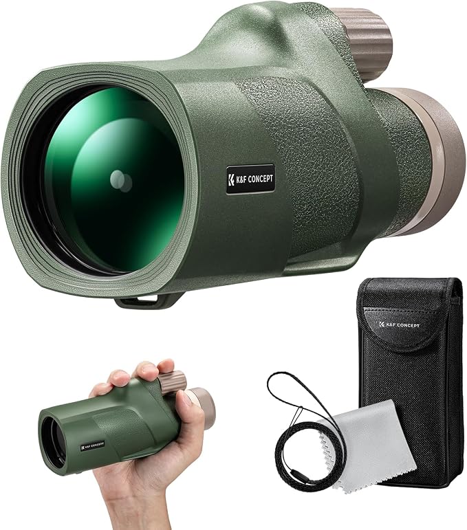 K&F Concept® 12X50 Monocular Telescope by KFCONCEPT