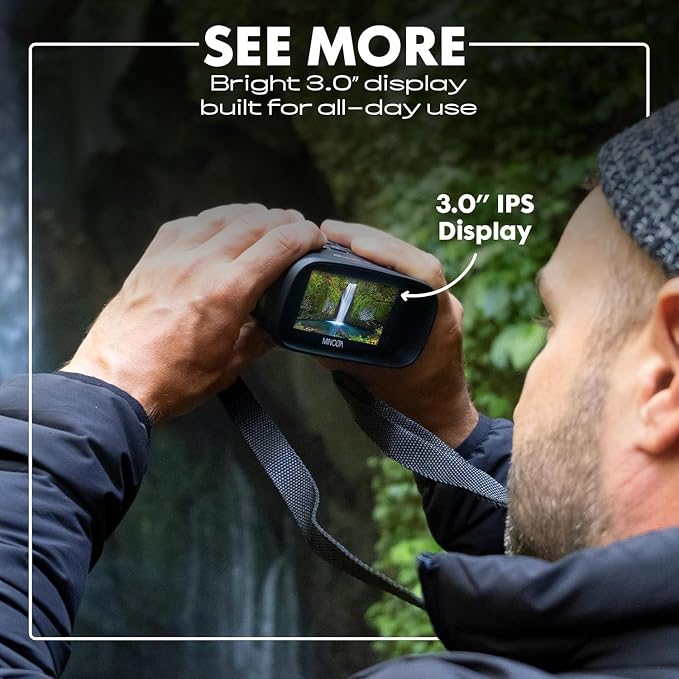 Minolta MNDM10B 10x 25 4K Night Vision Monocular - Image 8