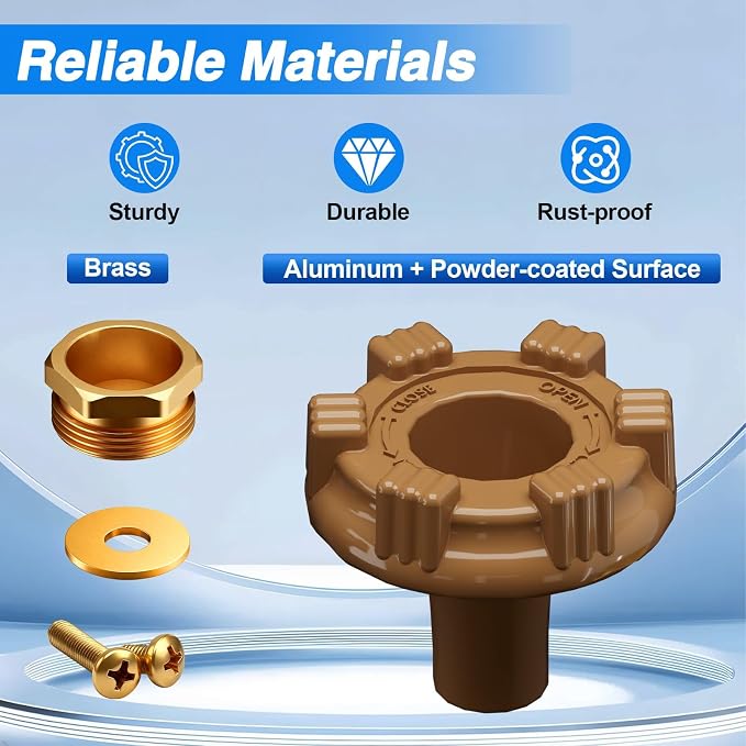 Outside Wall Faucet Repair Kit Compatible - Image 2