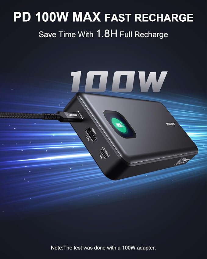 140W Power Bank, 25000mAh Laptop Portable Charger - Image 7