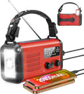 Emergency Hand Crank Solar Radio 20000mAh by Leaton