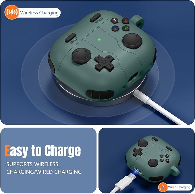 Getino Game Case for AirPods 4 2024 Cover - Image 5