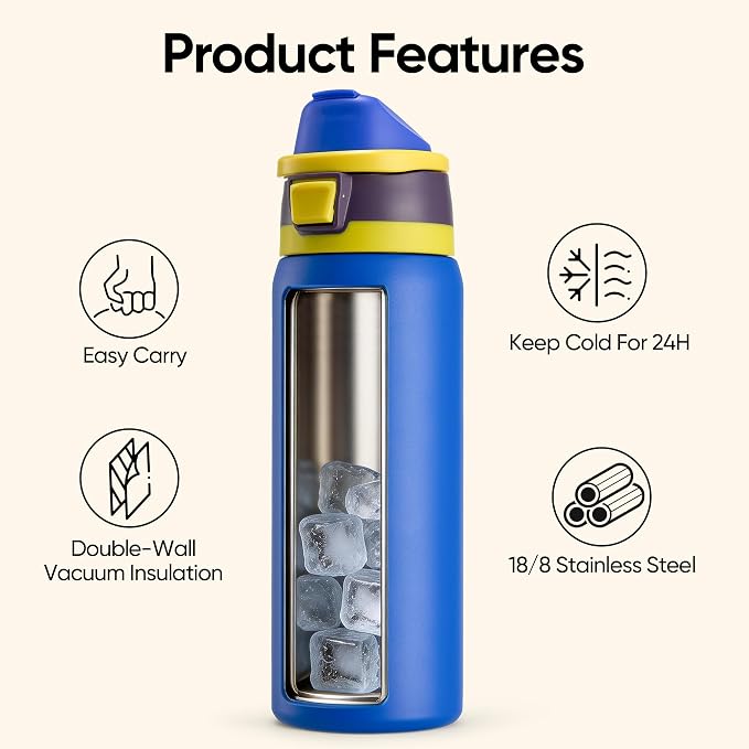 Fijinhom 32 oz Insulated Water Bottle - Image 6