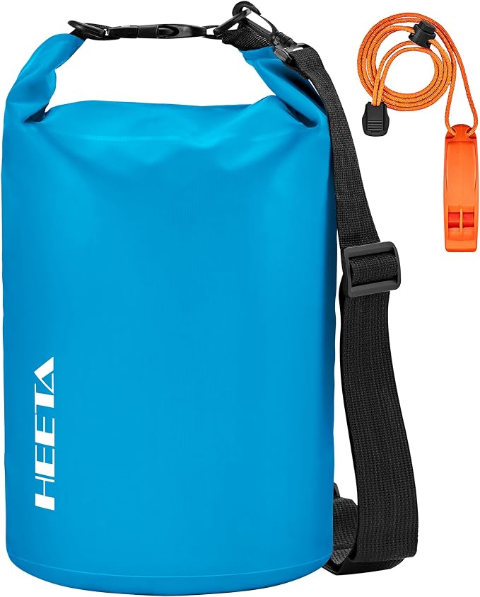 HEETA Waterproof Dry Bag for Women Men, 5L/10L/20L/30L/40L Roll Top Lightweight by HEETA