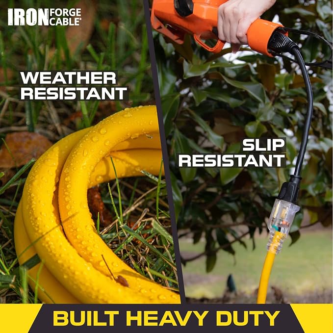 Iron Forge Cable Outdoor Extension Cord 25 Ft - Image 6