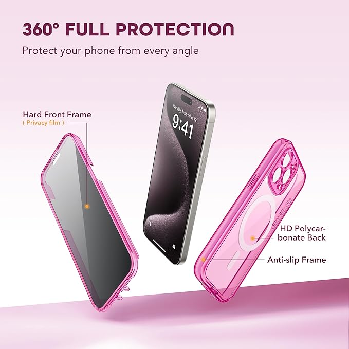 TIESZEN for iPhone 15 Pro Case, Compatible - Image 5
