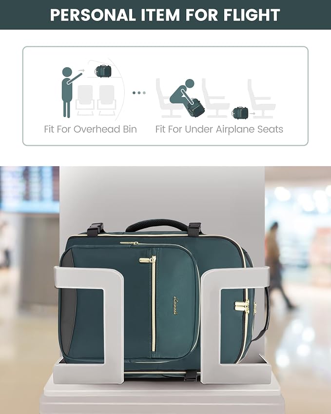 LOVEVOOK Travel Backpack for Women & Men 50L, Airline Approved Carry On - Image 4