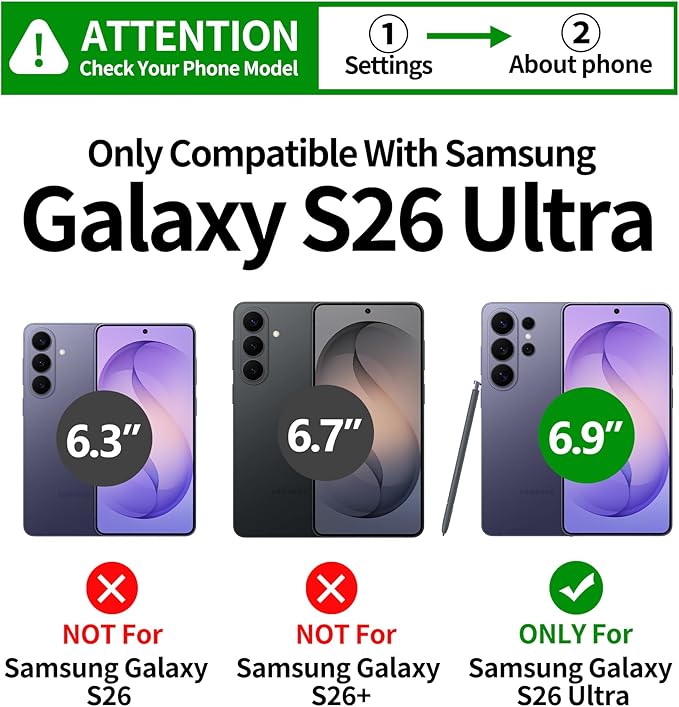 Cozycase Top Waterproof Case for Samsung Galaxy S26 Ultra - Image 2