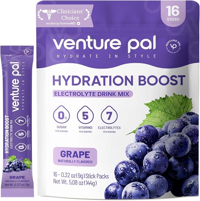 Venture Pal Sugar Free Electrolyte Powder Packets by VenturePal