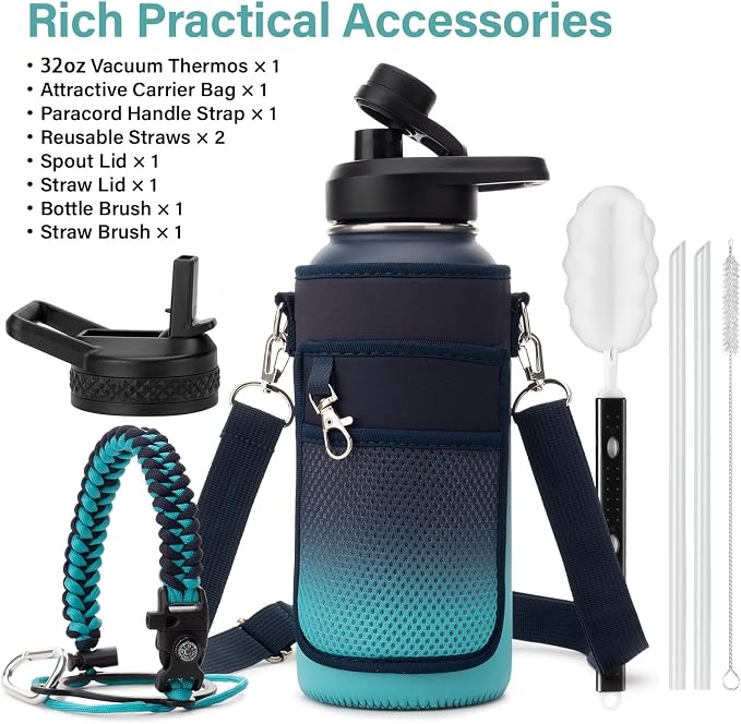 DYSANKY Insulated Water Bottle | Thickened Stainless Steel Vacuum Metal | - Image 2