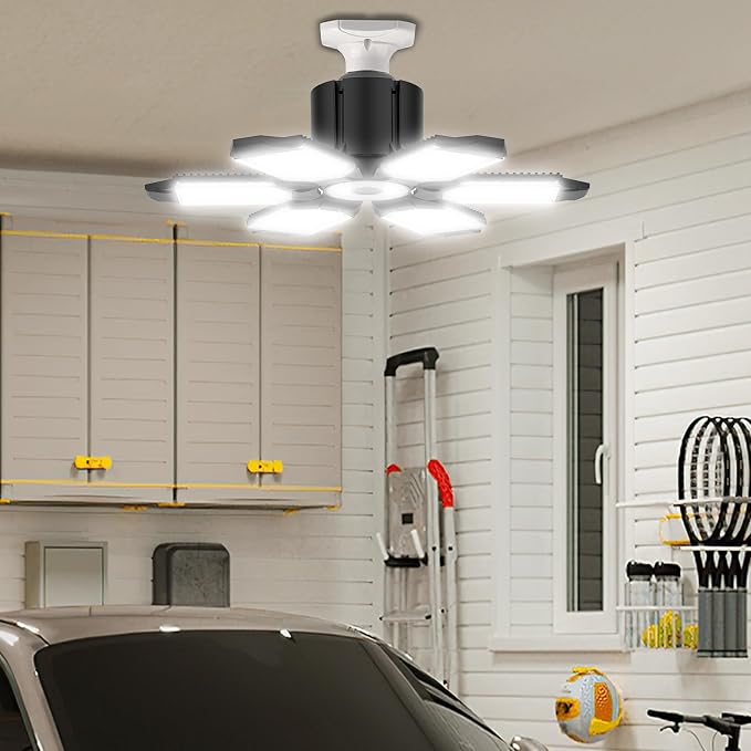 BRAINIAC 100W LED Garage Lights, 10000LM Super Bright Shop Lights - Image 2