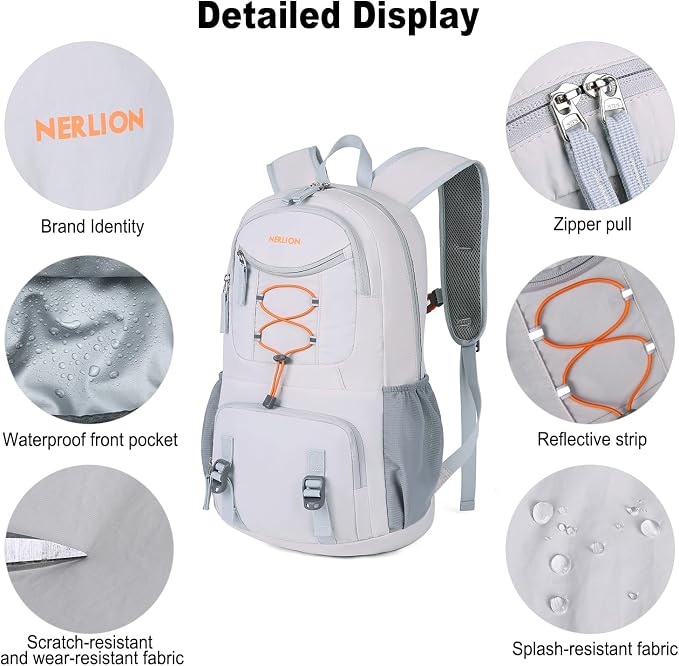 Nerlion 35L Hiking Backpack Travel Backpack - Image 5