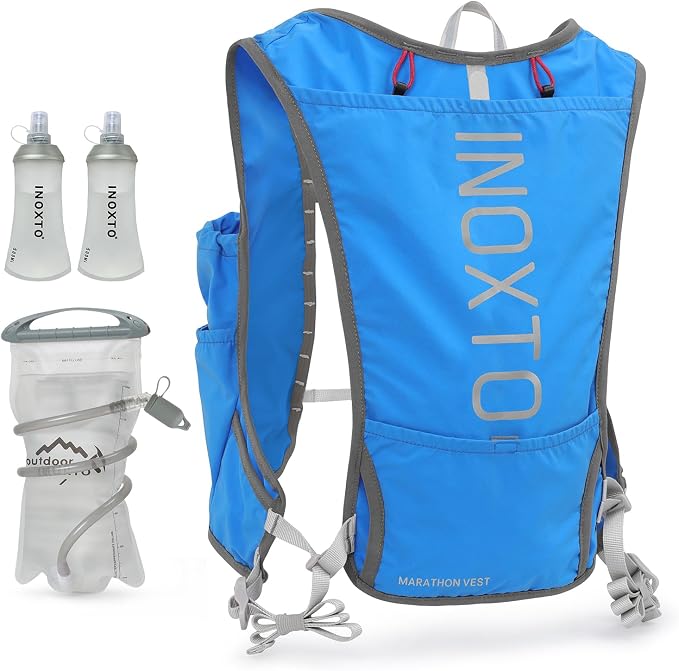 INOXTO Running Hydration Vest Backpack, Lightweight Insulated Pack by INOXTO