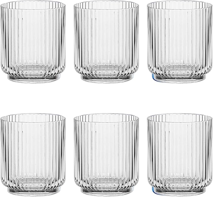 TarHong Mesa Premium Plastic Drinkware Tumbler/Double Old Fashioned, 15 Ounce by AbodeHomewares-TheDesignDestinationforTabletopDrinkwareKitchenandPet