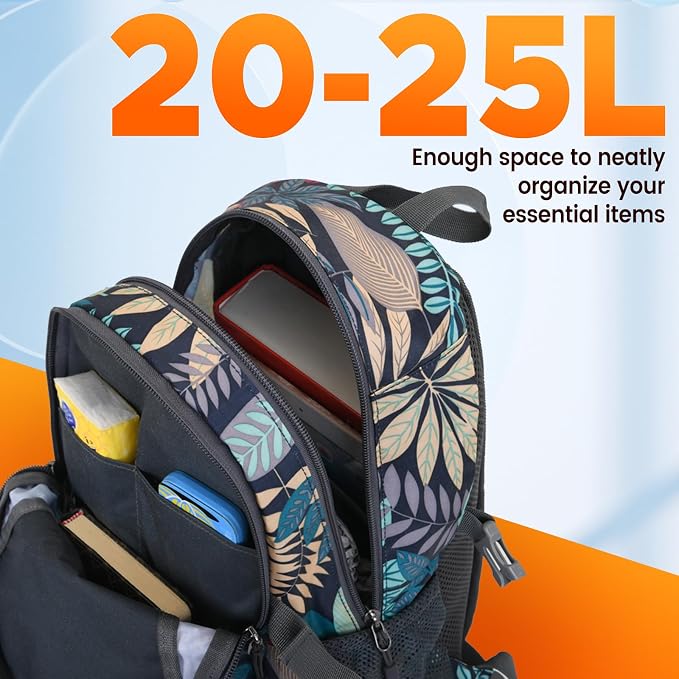 sunhiker Small Hiking Backpack Women Men 20L Lightweight Travel Backpack - Image 2