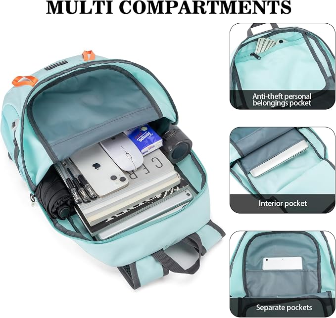 BAGPARKK Hiking Backpack, Large 35L Travel Backpacks - Image 2