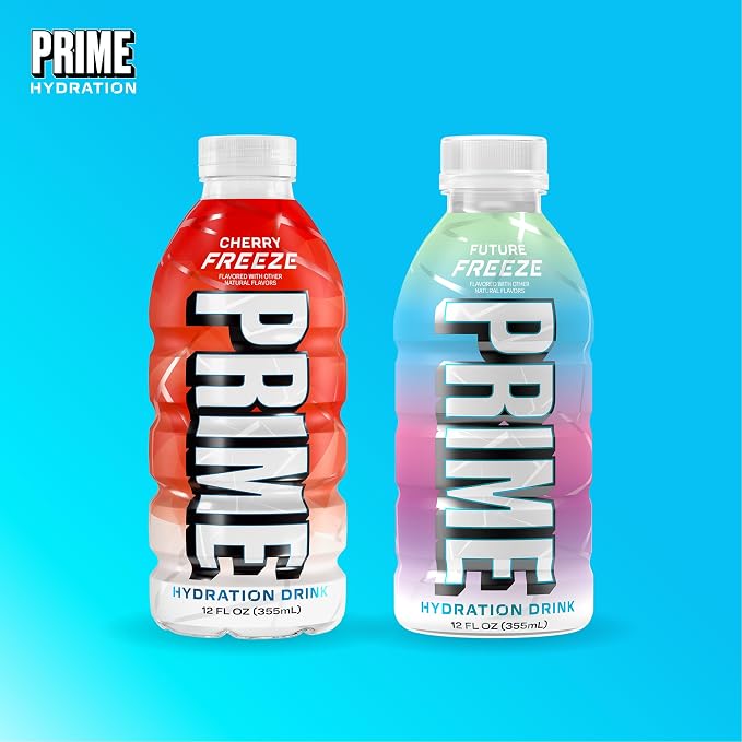 PRIME Hydration Cherry Freeze & Future Freeze Sports Drinks - Image 10