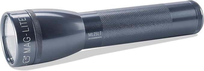 Maglite ML25LT-S2095: Ml25Lt 2 Cell C Led Flashlight Gray by Maglite
