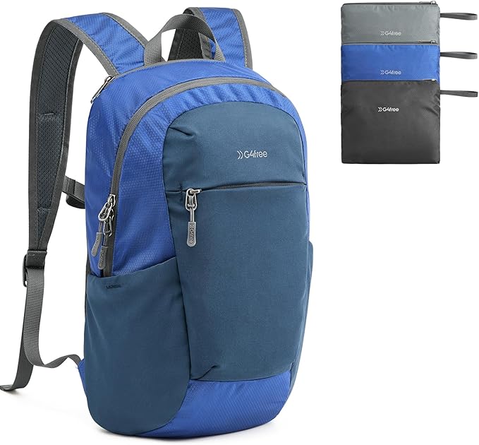 G4Free Small Hiking Backpack 20L Lightweight Foldable Packable Travel Daypack by G4Free