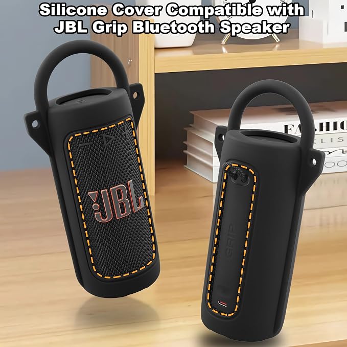 for JBL Grip Portable Waterproof Speaker Silicone Case, Portable Travel Soft - Image 3