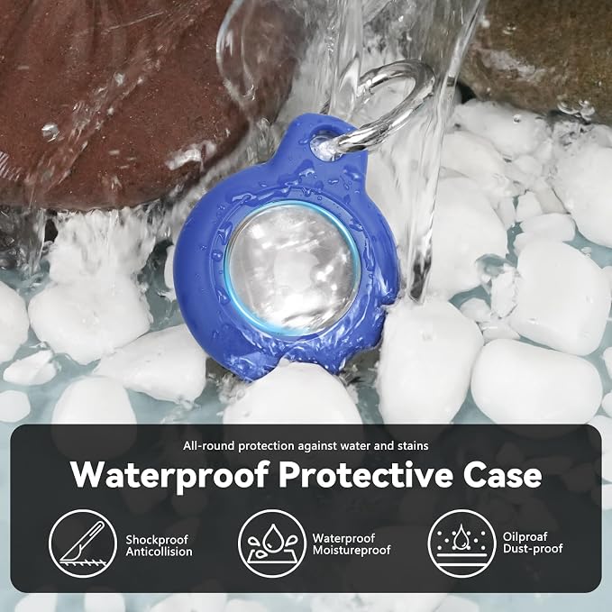 for Apple AirTag 2nd & 1st Gen, Waterproof Case - Image 4