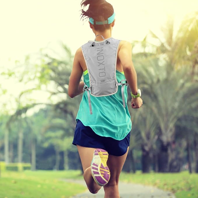 INOXTO Running Hydration Vest Backpack, Lightweight Insulated Pack - Image 6