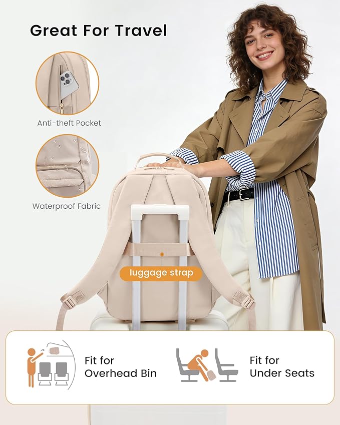 LOVEVOOK Laptop Backpack for Women - Image 4