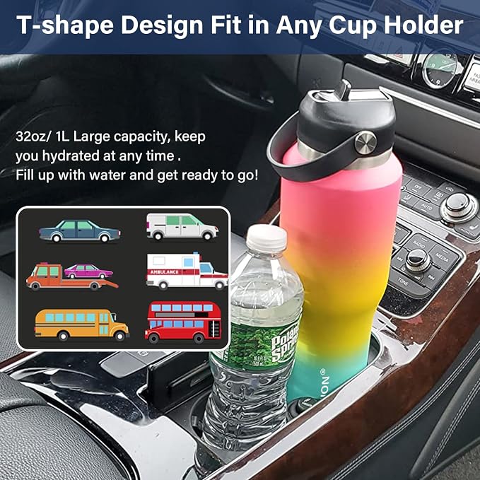 40 oz Insulated Water Bottle - Image 3