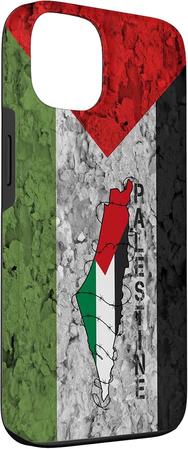 Kufiya PALESTINE Keffiyeh flag, Palestinian Map pattern Case - Image 3