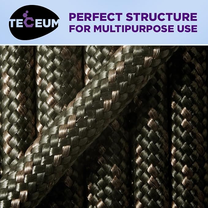 TECEUM Reflective Paracord Rope 1000 – 1000ft/200ft/100ft/50ft – 40+ Colors – - Image 8