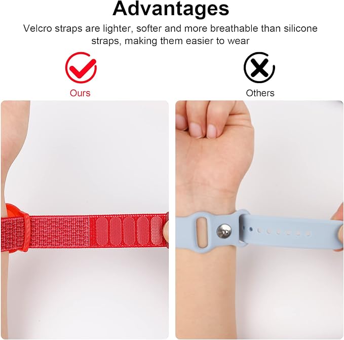 Kids Wristband Compatible with Apple AirTag, Protective Case - Image 7