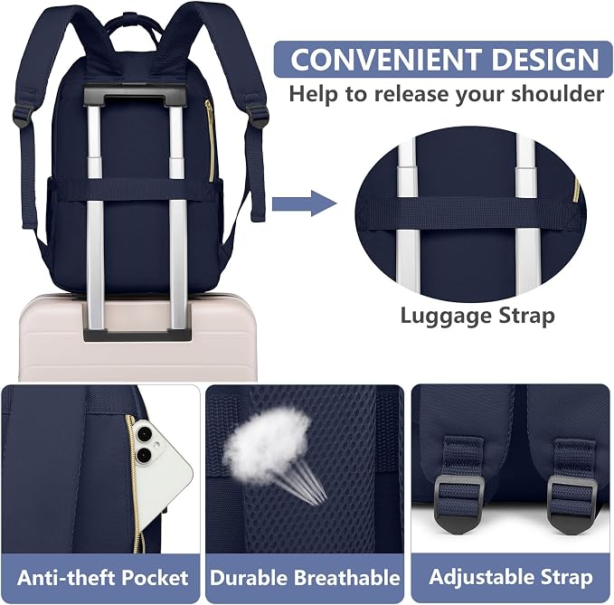 Laptop Backpack for Women Work Bag - Image 5