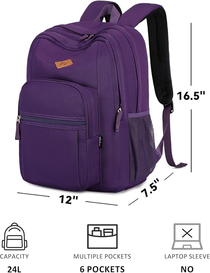 abshoo Classical Basic Travel Backpack - Image 5