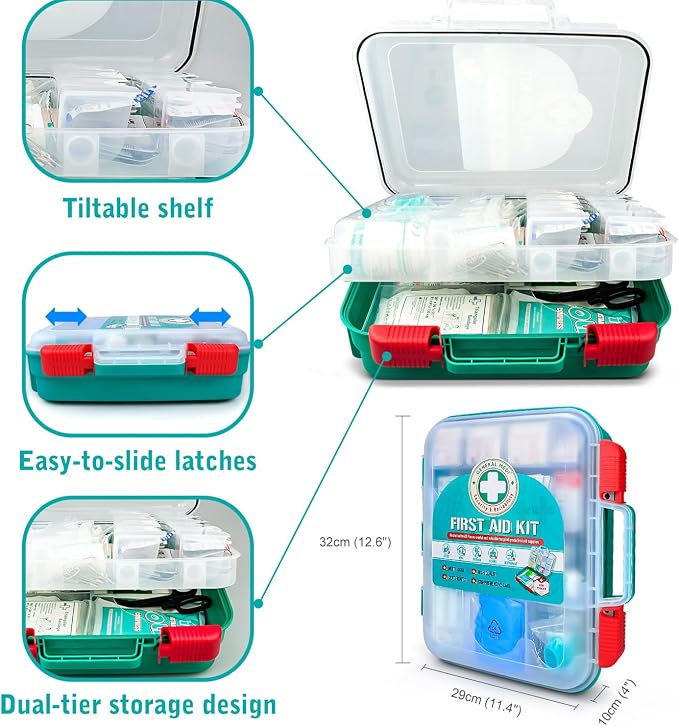 General Medi 420 Pieces Professional First Aid Kit - Image 4