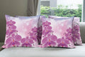 Ambesonne Floral Throw Pillow Cushion Case Pack of 4, Exotic Orchid Flowers by Ambesonne