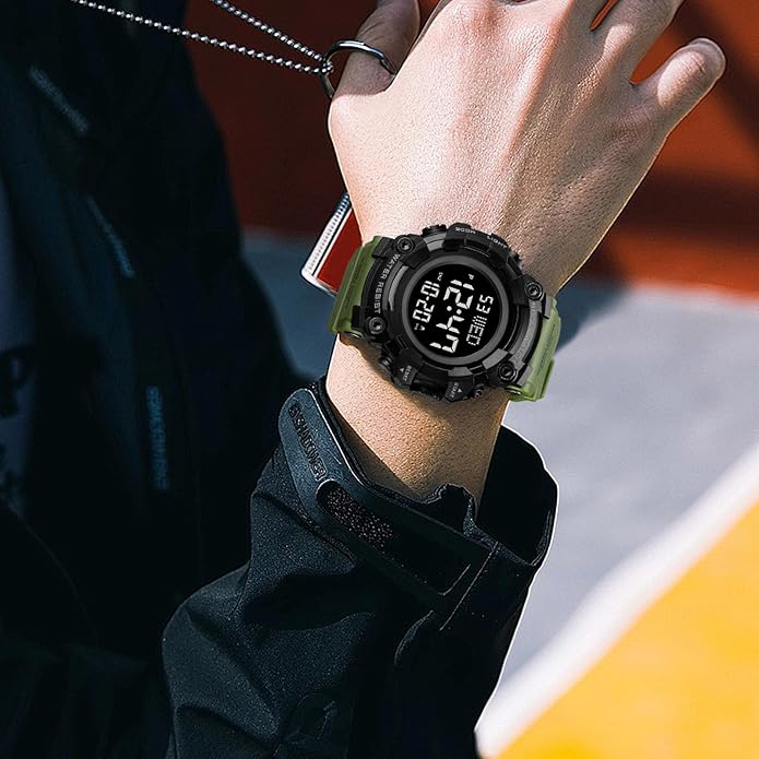 FANMIS Mens Military Multifunction Digital LED Watch Electronic Waterproof - Image 6