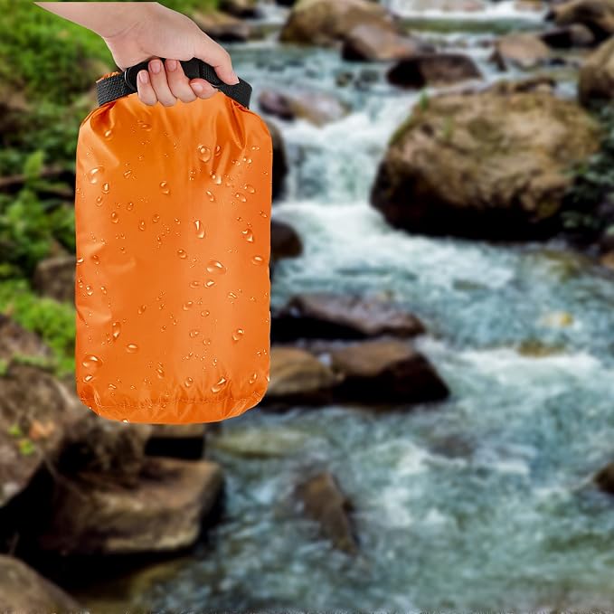 Shappy 6 Pcs Waterproof Dry Bag Set Ultralight Stuff Sack 20/15/10/8/5/3L - Image 6