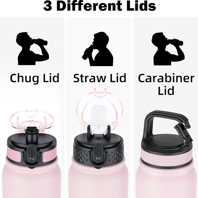 Oldley Insulated Water Bottle 32oz Water Bottles - Image 2